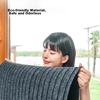 JD Original Striped Flocked Entrance Mat, Home Use Cuttable Dust-Removing Non-Slip Absorbent Doormat, Gray 40*60cm