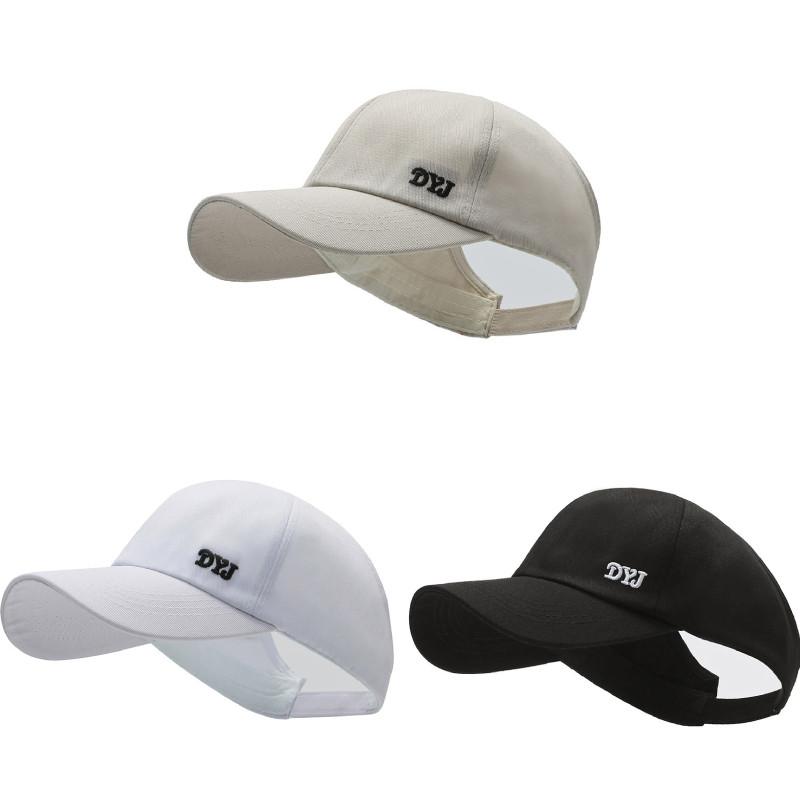 Letter Baseball Dyj Cap Summer Uv Protection Hat Breathable Sport Peaked Caps