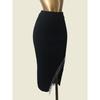 Fashion Style Stylish Chain Tassel Hip Skirt Foreign Trade Original Order High Waist Silm Sexy Knitting Women's Skirt