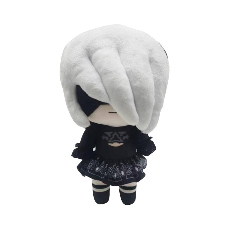 Nier Automata 2b Plush Doll Anime Doll Cartoon Stuffed Toy Children Gift