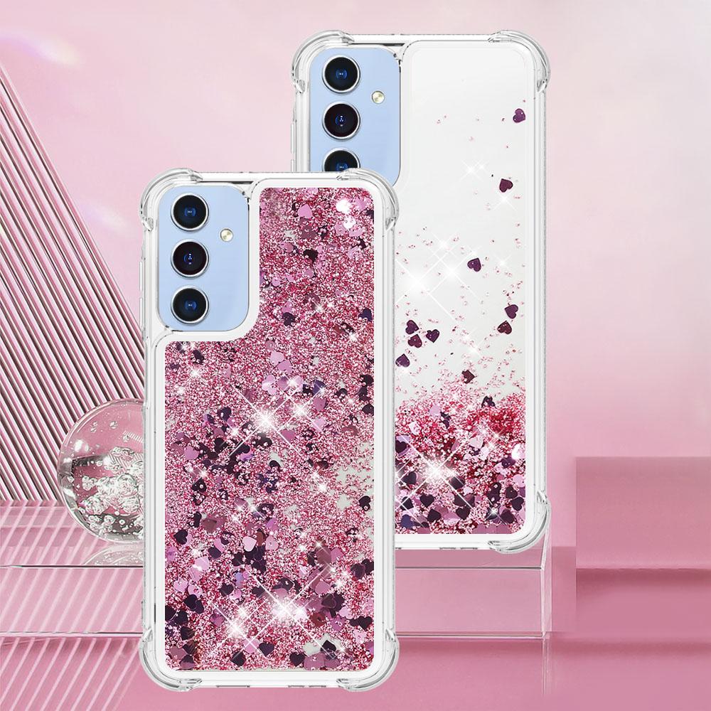 Glitter Liquid Quicksand Phone Case For Samsung Galaxy A06 A16 A26 A36 A56 A15 A35 A55 A14 A24 A34 A54 A13 A33 A53 A73 A52 Cover