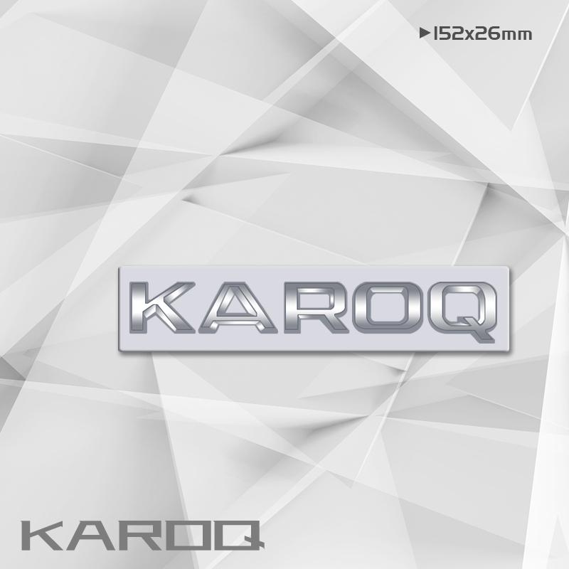 Für Chrome Silber SKODA 4x4 YETI FABIA RAPID SUPERB OCTAVIA KODIAQ KAROQ Emblem Auto Karosserie Kofferraum Kotflügel 3D Aufkleber Styling