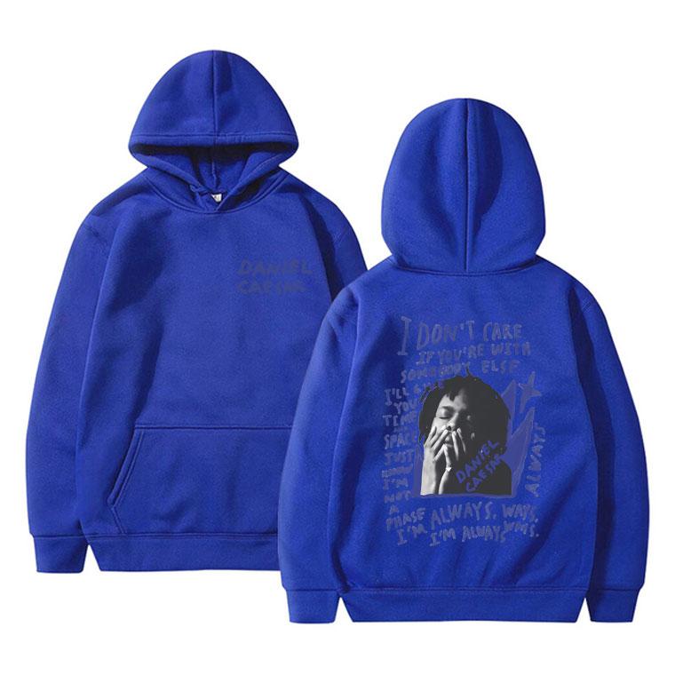 Pop Singer Daniel Caesar's Printed Hoodie, Hip-hop Street Sweatshirt, Suitable for Both Men and Women, Casual Sportswear