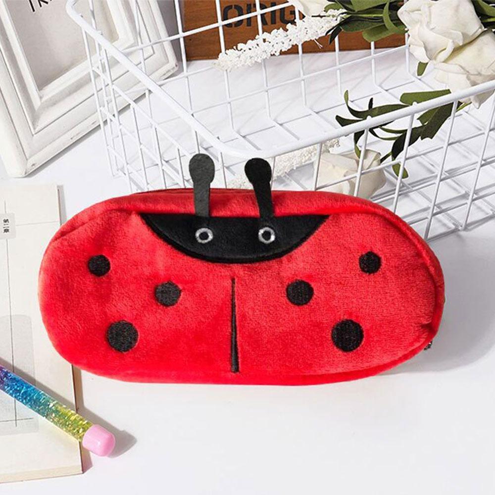Zipper Design Pencil Case Large Opening Design Stationery Bag Stationery Pouch  School Supplies