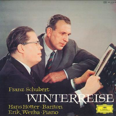 LP Plaat HANS HOTTER, ERIC WERBA - Schubert: Liederen Winterreise d.911 C MG973940 DEUTSCHE GRAMMO 1974 Japan Klassiek Gebruikt