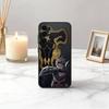 B-Black A-Asta-ES C-Clover Phone Case For Samsung S25,S24,S21,S22,S23,S30,Ultra,S20,Plus,Fe,Lite,Note,10,Black Cover