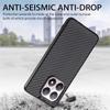 For Xiaomi 15T Case Carbon Fiber Texture PU Leather + PC + TPU Phone Cover