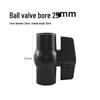 UPVC Fish Tank Plumbing Fittings: Hard Water Pipe Connector & Elbow Tee (Black)