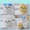 Adorable Chiikawa Plush Doll Keychain Soft Blue Yellow White Flying Squirrel Toy