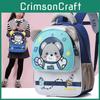Functional Delightful And Nylon Backpack For Boys And Girls Aged 3 To 6 With Cute Graphics Cartoon