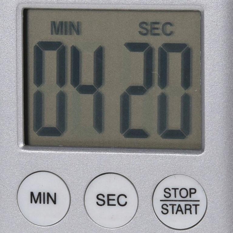 Electronic kitchen timer with magnet timer