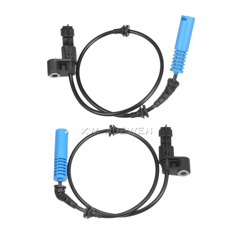 Front Left and Right ABS Wheel Speed Sensor 34526752681 34526752682 For BMW E46 330Ci 2.5si 3.0i 3.0si M54306S3 N52B25A N52B30A