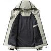 Spring And Autumn Outdoor Hooded Windbreaker Climbing Jacket  Coat Waterproof Windproo Couples Sportswear