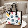 Cute Tropical Tote Bag Stylish Daily Handbag for Casual Outings