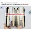 accessoir de exhaust muffler end pipe protector tail decorative tip sus#304 stainless steel auto parts For Mercedes Benz C180K