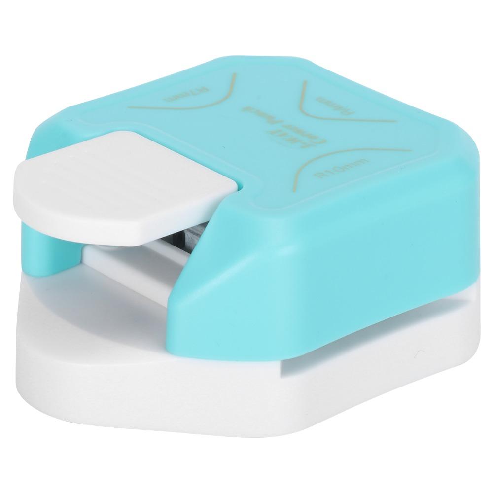 3 in 1 Corner Rounder Punch Mini Size Multi Angle Round Paper Punch Ergonomic Handle 4mm, 7mm, 10mm Mini Corner Trimmer