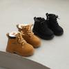 Kids Winter Warm Martin Boots Toddlers Soft Sole Non-Slip Toddler Boys Girls Neutral Style