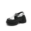 2025 New Summer Casual Fashion Muffin Women's Shoes Platform Heightening Sandals Women's Lazy Bag Head Wear-resistant Super Soft