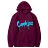 Wish2026 New Cookies Printed Fleece Men's Autumn and Winter Thick Sweater Hoodie