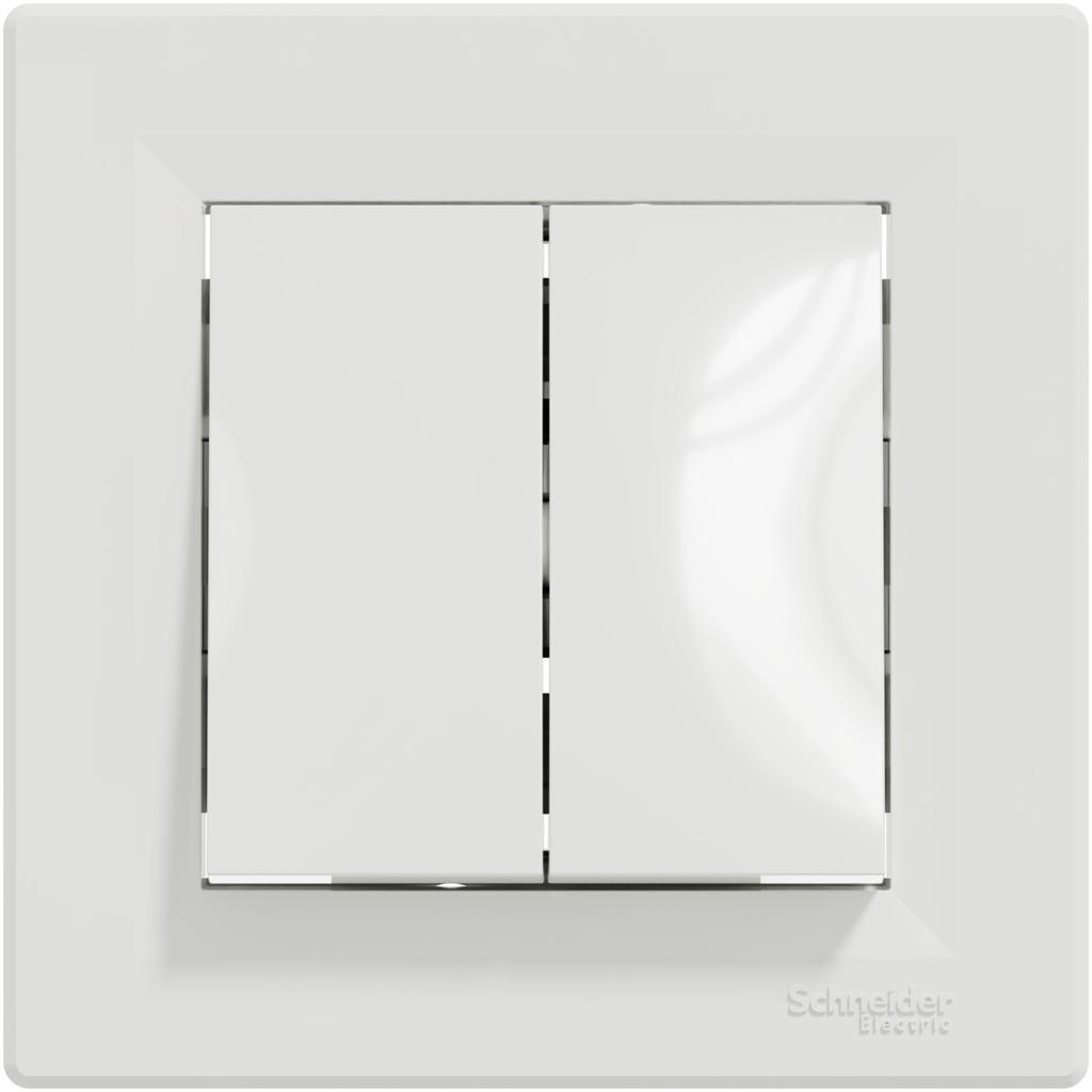 Candlestick connector, white Asfora