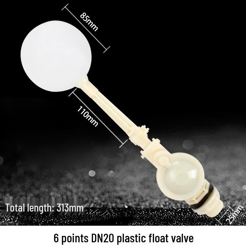Adjustable ABS Plastic Float Valve for Water Tank - Automatic Anti-Overflow Switch