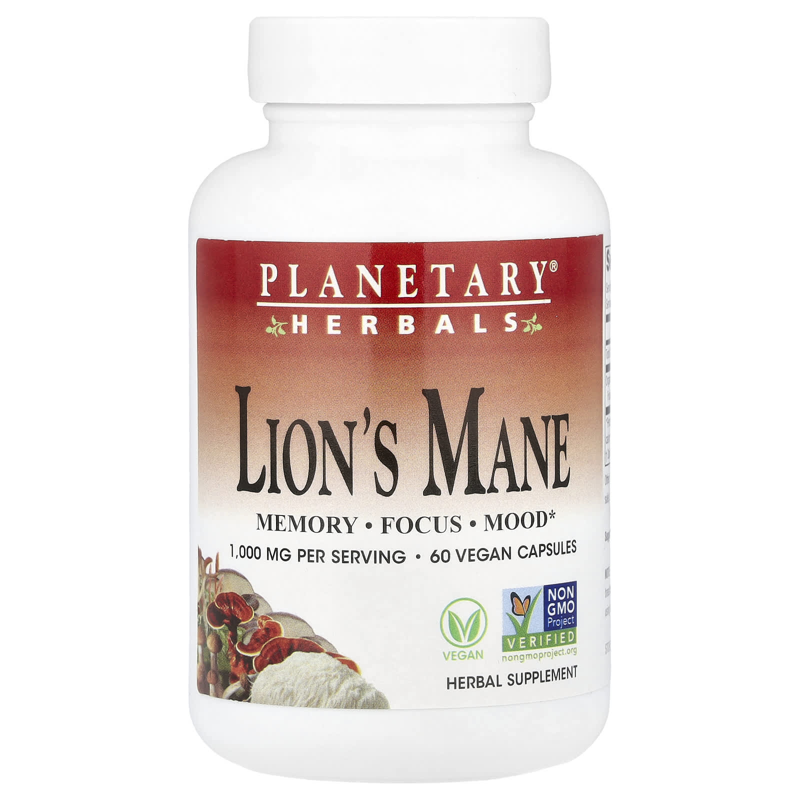 

Deer Antler Mushroom, 1,000Mg, 60 Veggie Caps (500Mg per Capsule)