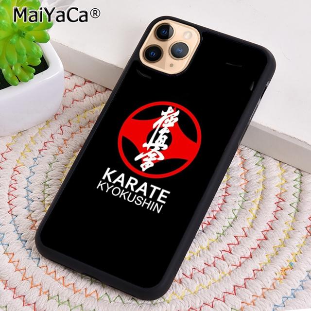 MaiYaCa Kung Fu Taekwondo Karate Phone Case For iPhone 17 Air 16 15 Plus 11 12 13 14 Pro Max Shell Coque
