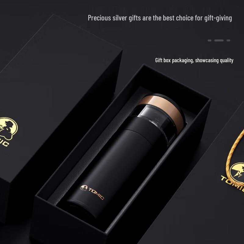 TOMIC Tea Infuser Insulated Travel Mug