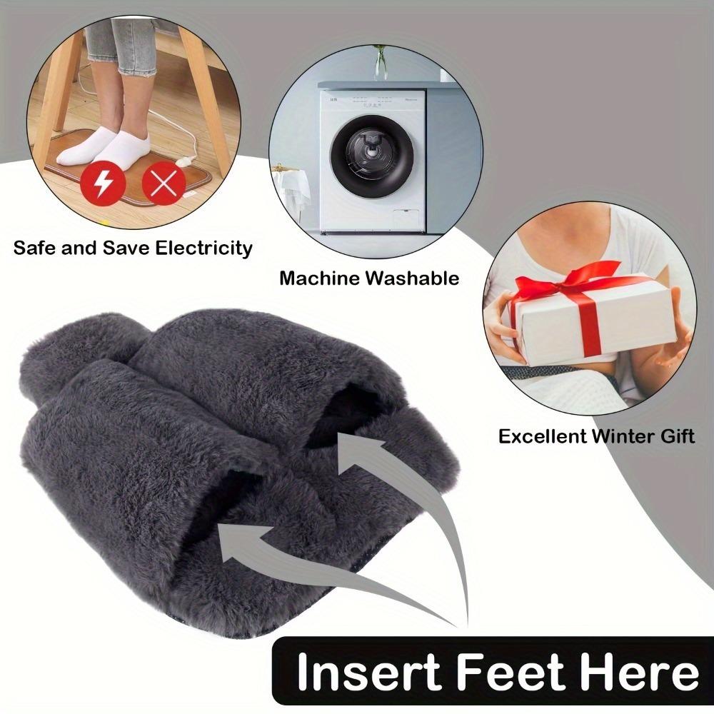 2L Large Non-Electric Hot Water Bottle - Super Soft Plush Cover Rubber Warmer Multi-Use for Hands Feet Warmth Home Office Winter