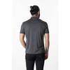 Men's Black Premium Zipper Detailed Polo Neck T-shirt