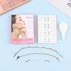 160Pcs/set Invisible Neck Lift Tape – V-Shaped Facial Lifting Tape for Instant Face and Neck Contouring