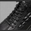 Men's Leather Business Men's Casual Shoes, Thick Soled Dad Shoes, Lace Up Comfortable Casual Trendy Shoes