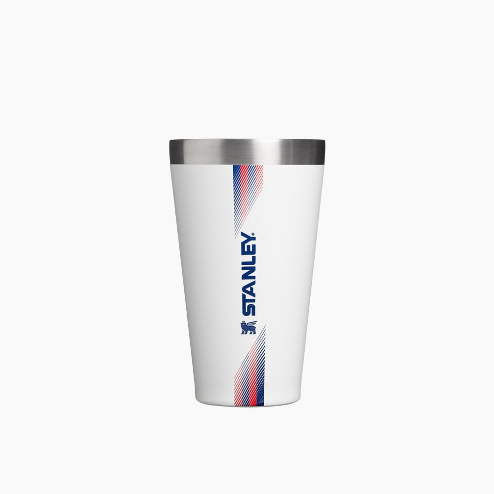 Stanley 1913 Country Collection Stacking Pint 473ml Team White Dark Blue Stainless Steel Cup 473ml
