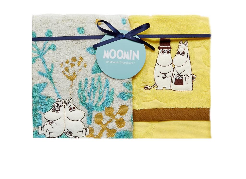Marushin Moomin Fragrant Towel Gift Hand Towel and 1 Face Perfect for Gift Set (1 Towel) - Housewarmings, (Product Number 1485010800)