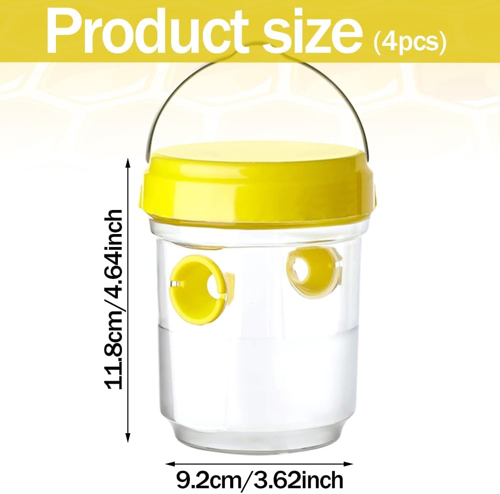 Insect Wasp Trap Asian Hornet Trap Removable and Reusable Wasp Catcher Fruit Fly Trap Moth Trap Fly Trap Tools