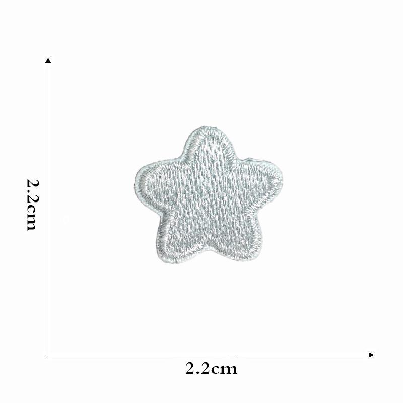 Aplicatie Brodata Desen Animat Curcubeu Stea pentru Haine de Copii