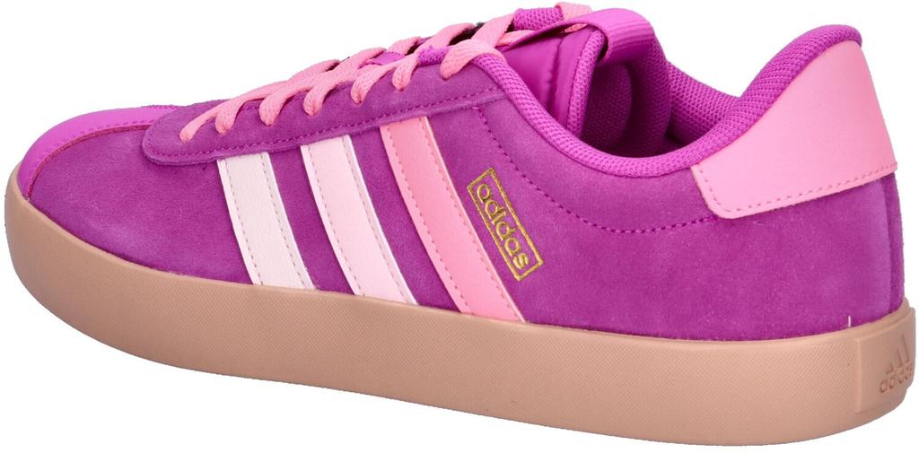 Женские кроссовки Adidas VL Court 3.0 flash pink/bliss pink/gold met