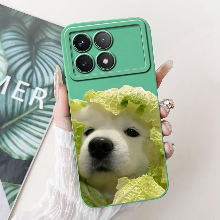 For Xiaomi Poco X6 Pro 5G Case Cute Panda Cartoon Cover Soft Silicone Phone Case For Xiaomi Poco X6 Neo PocoX6 Pro Fundas Bumper