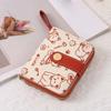 Waterproof Short Student Money Bag Multiple Card Slot Zipper Wallets Shopping