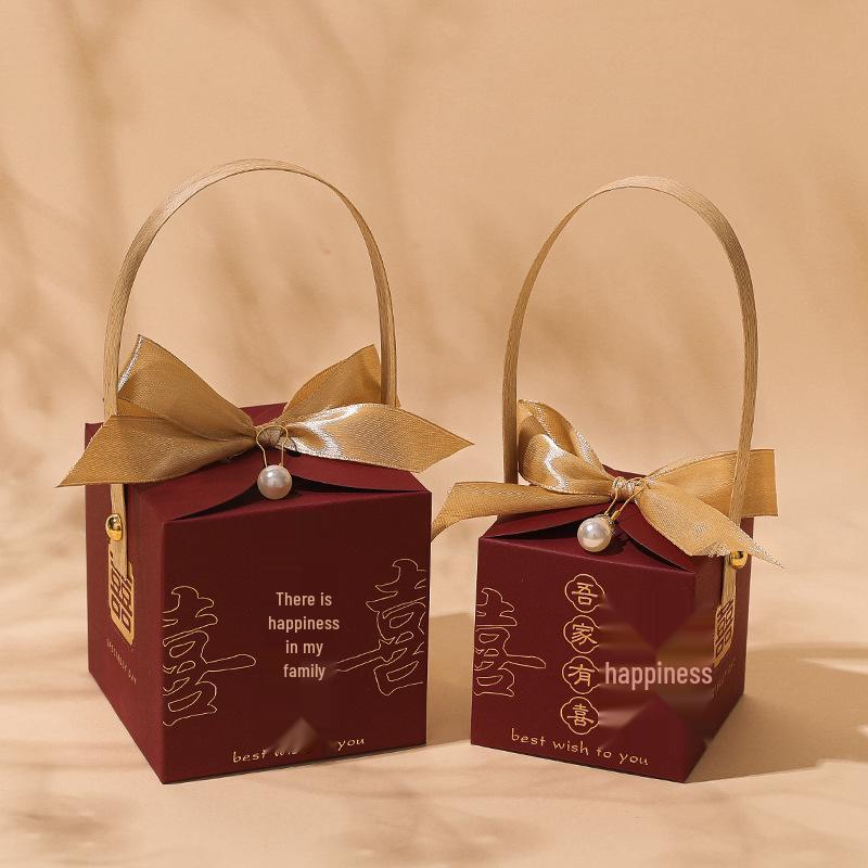 Wedding Candy Box Gift, Bridesmaid Favor Handbag