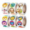 Stickers 500 Pcs/roll Teacher Rewards And Encourages Children Toys Cute Animal Stickers Sealing Stickers