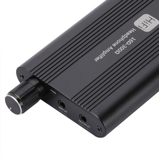 Headphone Amp Adapter HiFi Stereo Sound Rechargeable Volume Adjustment 3.5mm Interface Reduce Noise Speaker Audio Amplifier