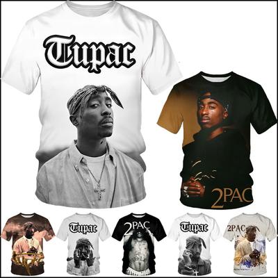Zomer Mode Trend Hip-hop Cool 3D Geprint Gepersonaliseerd T-shirt voor Heren Casual en Comfortabel T-shirt met Korte Mouwen
