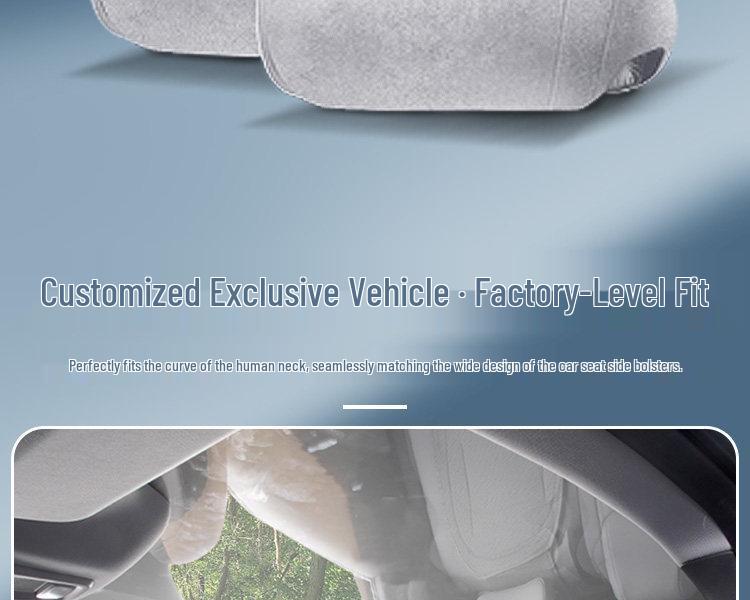 Poduszka XPeng M03 z pianki memory na szyję i lędźwie - Zagłówek na cztery pory roku