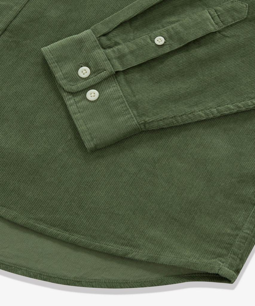 COVERNAT Corduroy Shirt Green
