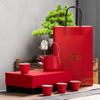 Elegant Ceramic Kung Fu Tea Set for Weddings and Corporate Gifts