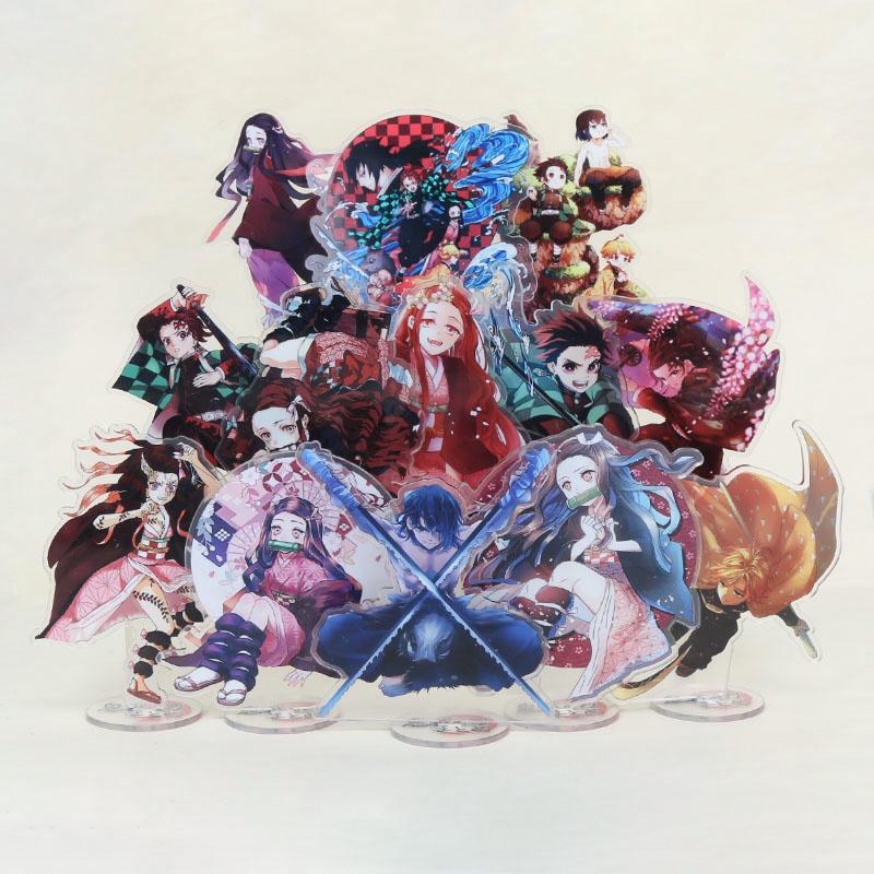 Exquisite Demon Slayer Kimetsu No Yaiba Kamado Nezuko Acrylic Figure With Smooth Edges