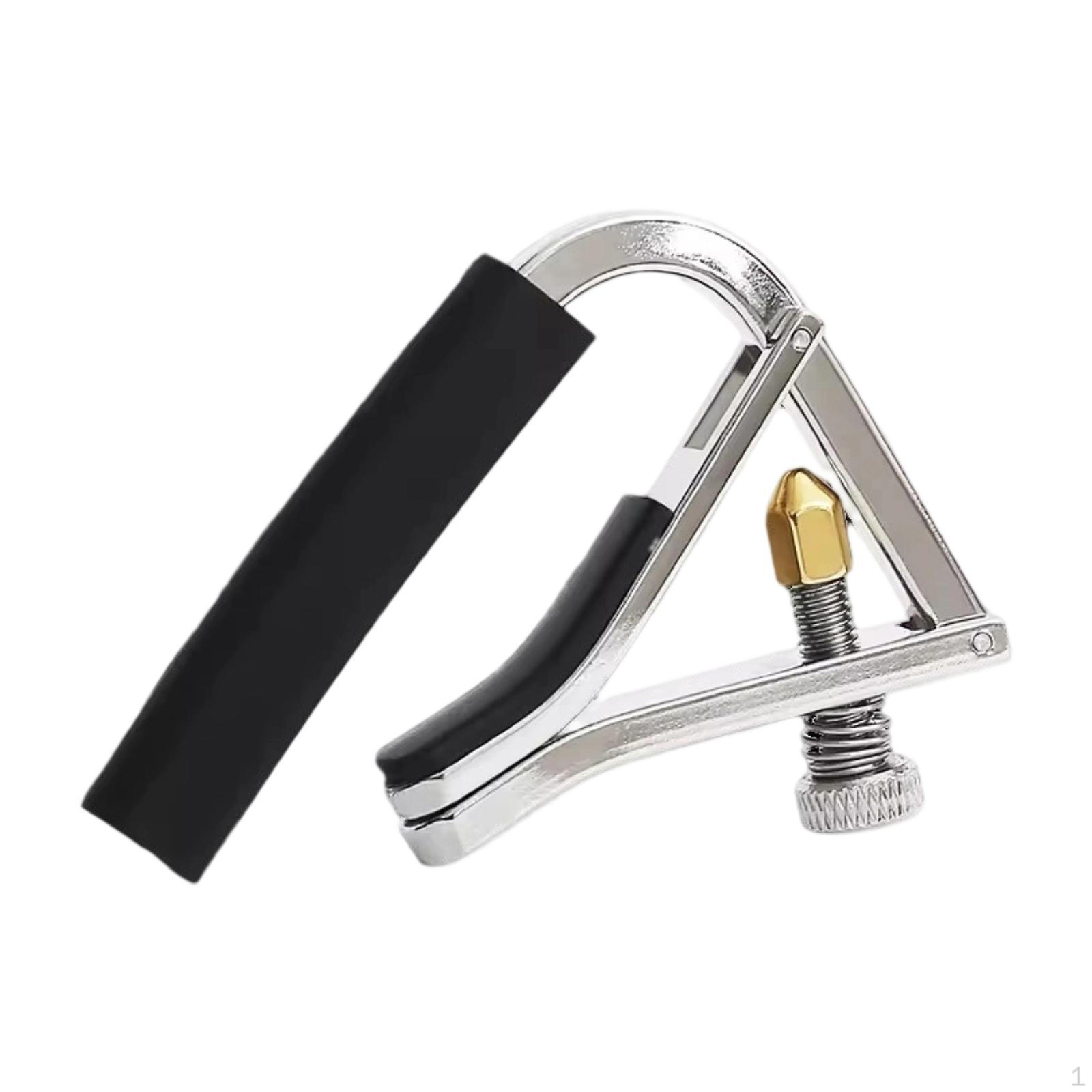 

Регулируемый каподастр для шестиструнных гитар Легкий в обращении клипсовый аксессуар argent