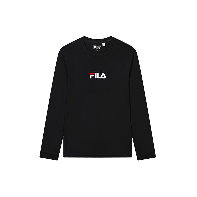 New FILA T Shirts Men's Jet Black F51M238248FBK