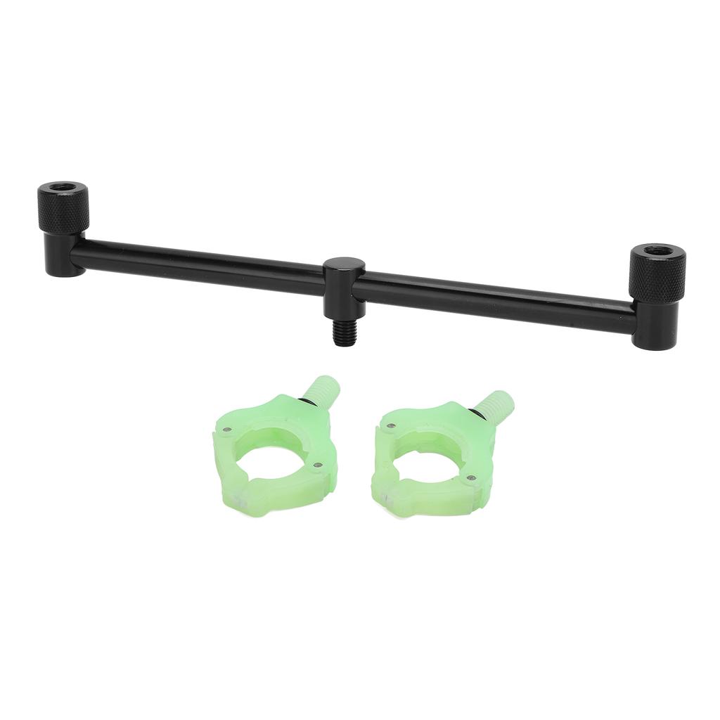 Fishing Rod Holder Lightweight Magnetic Bracket Head Fishing Rod Tail Rest Holder Tool Accessories(2 Head 25cm 9.8in